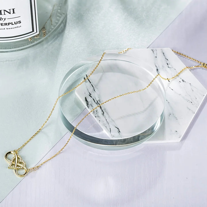 Elegant necklace and luxury gift box.
